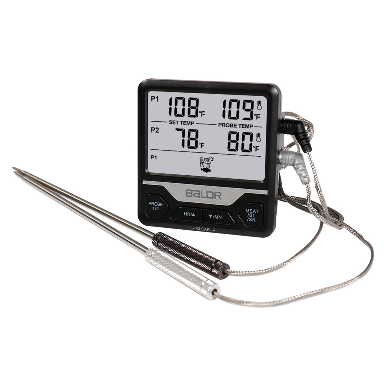 Electronic Food Thermometer Digital High-precision Intelligent Large Screen