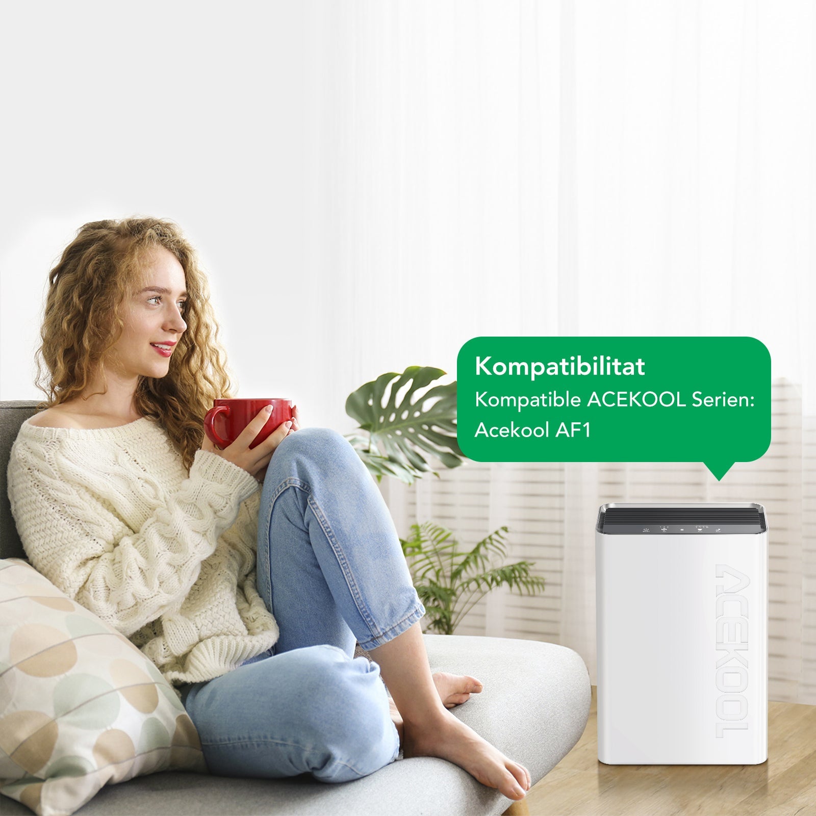 Exclusive Deal Replacement Air Purifier Filter Screen for US GARVEE 1 Model Af1-kj203