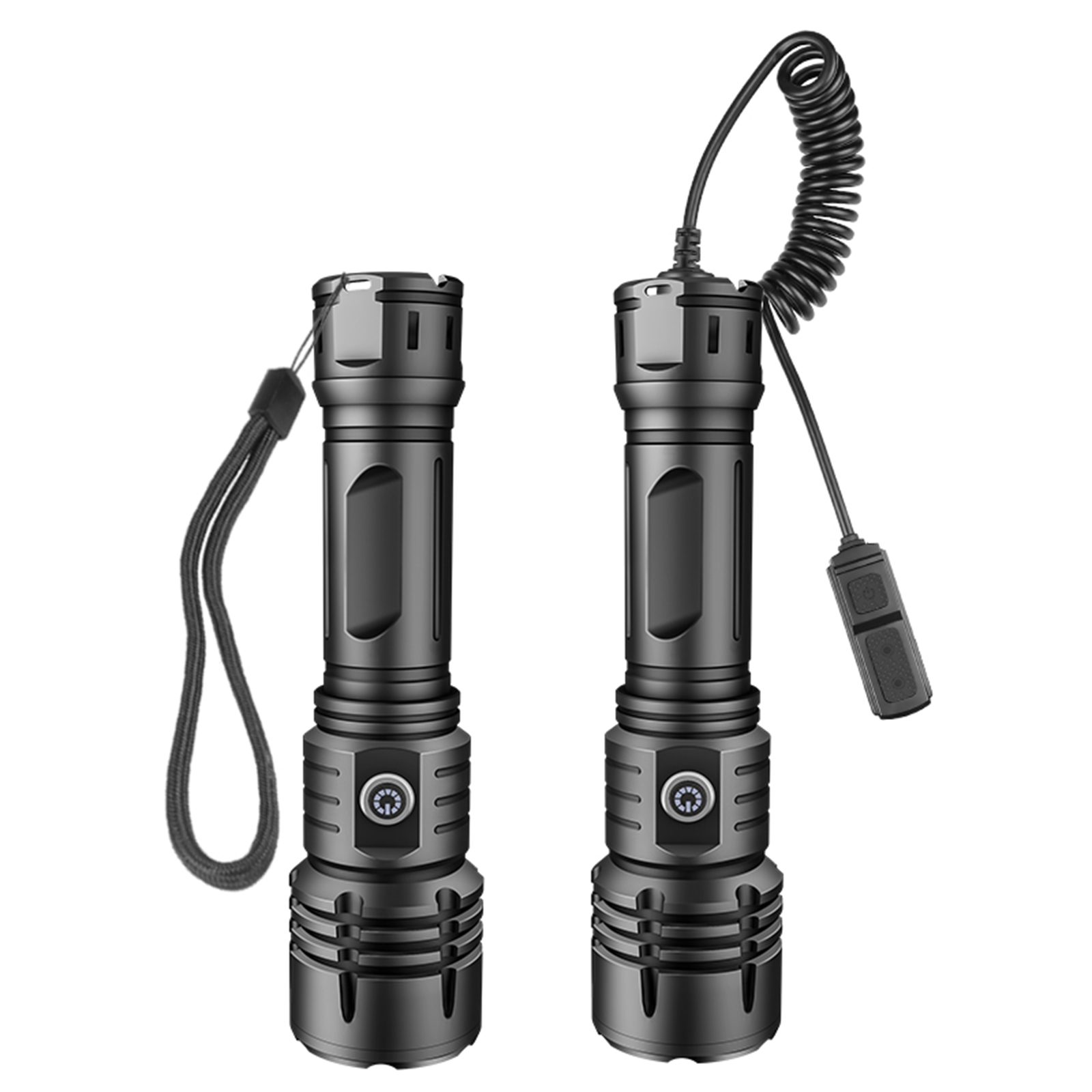Powerful Handheld Led Flashlights Fixed Focus Usb Rechargeable Super Bright Hand Lantern For Camping Emergencies 9909 flashlight