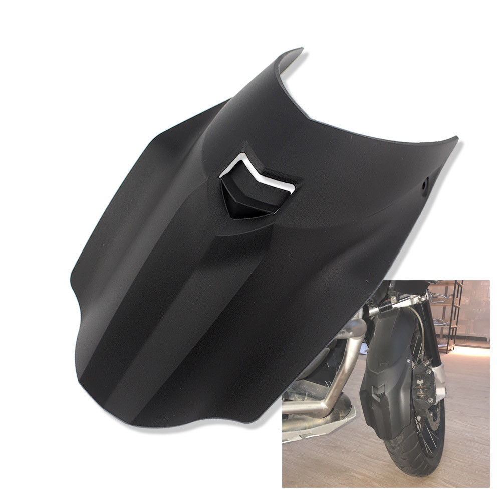 Motorcycle Front Wheel Mudguard Extender Extension Cover for BMW R1200 GS LC/ADV 13-17 black