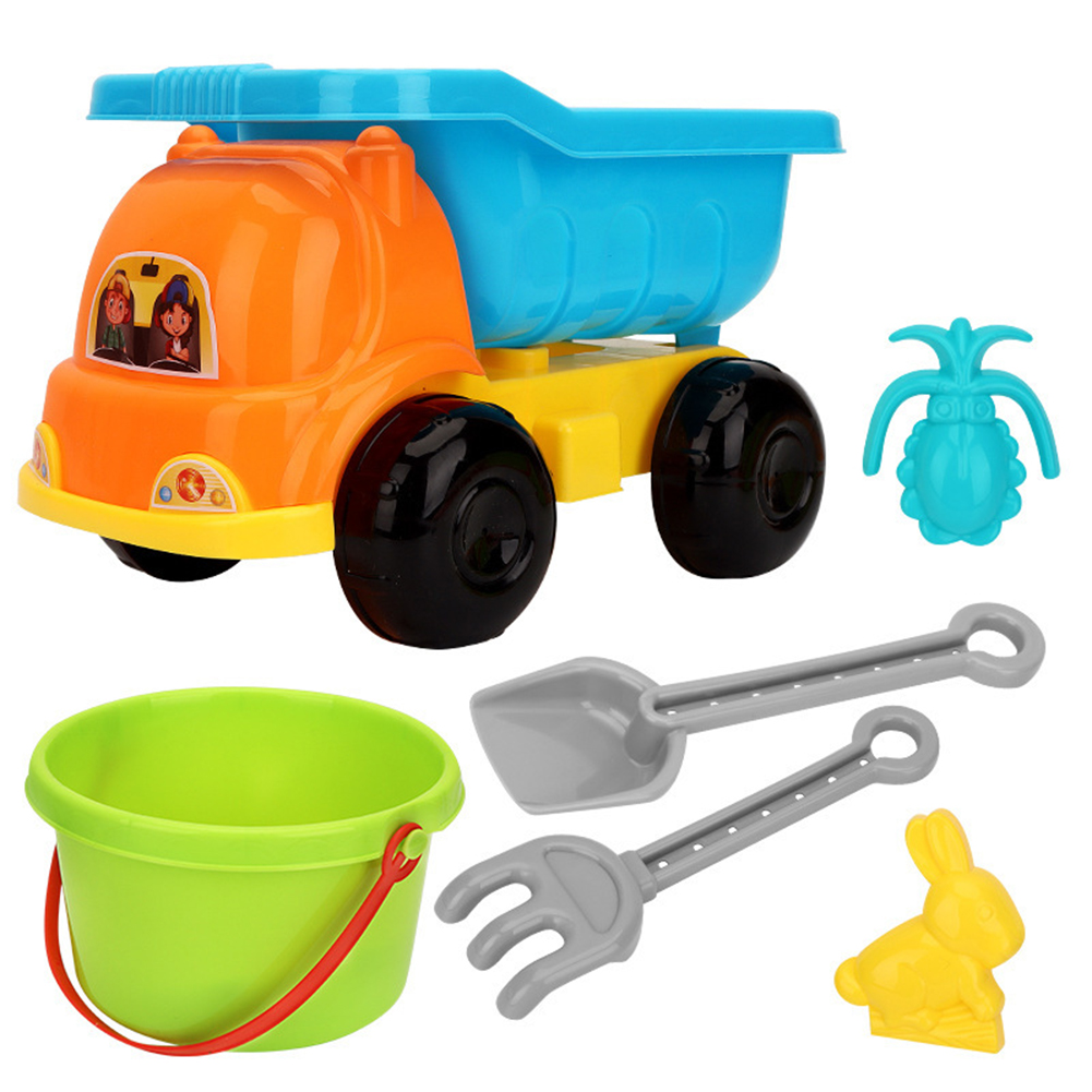 Children Beach Sand Toys Set Large Trolley Outdoor Tools Kit