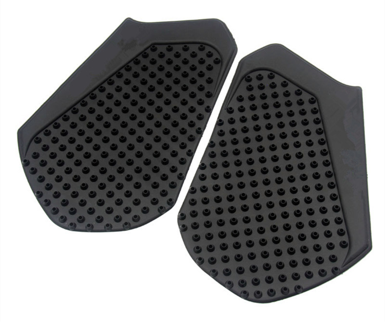 1 Pair Motorcycle Side Oil Box Anti Slip Protector Pad for HONDA CBR600RR 13-16 black