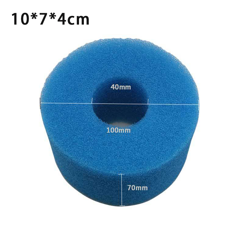 3pcs Swimming Pool Filter Foam Reusable Washable for Intex S1 Type Pool Filter