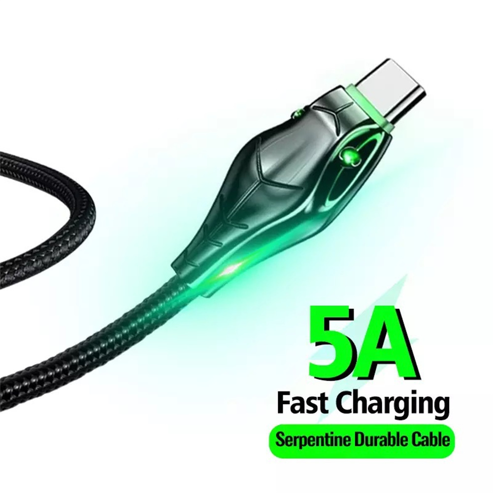 Charging Data Cable with Led Light Android 5A Fast Charging Line
