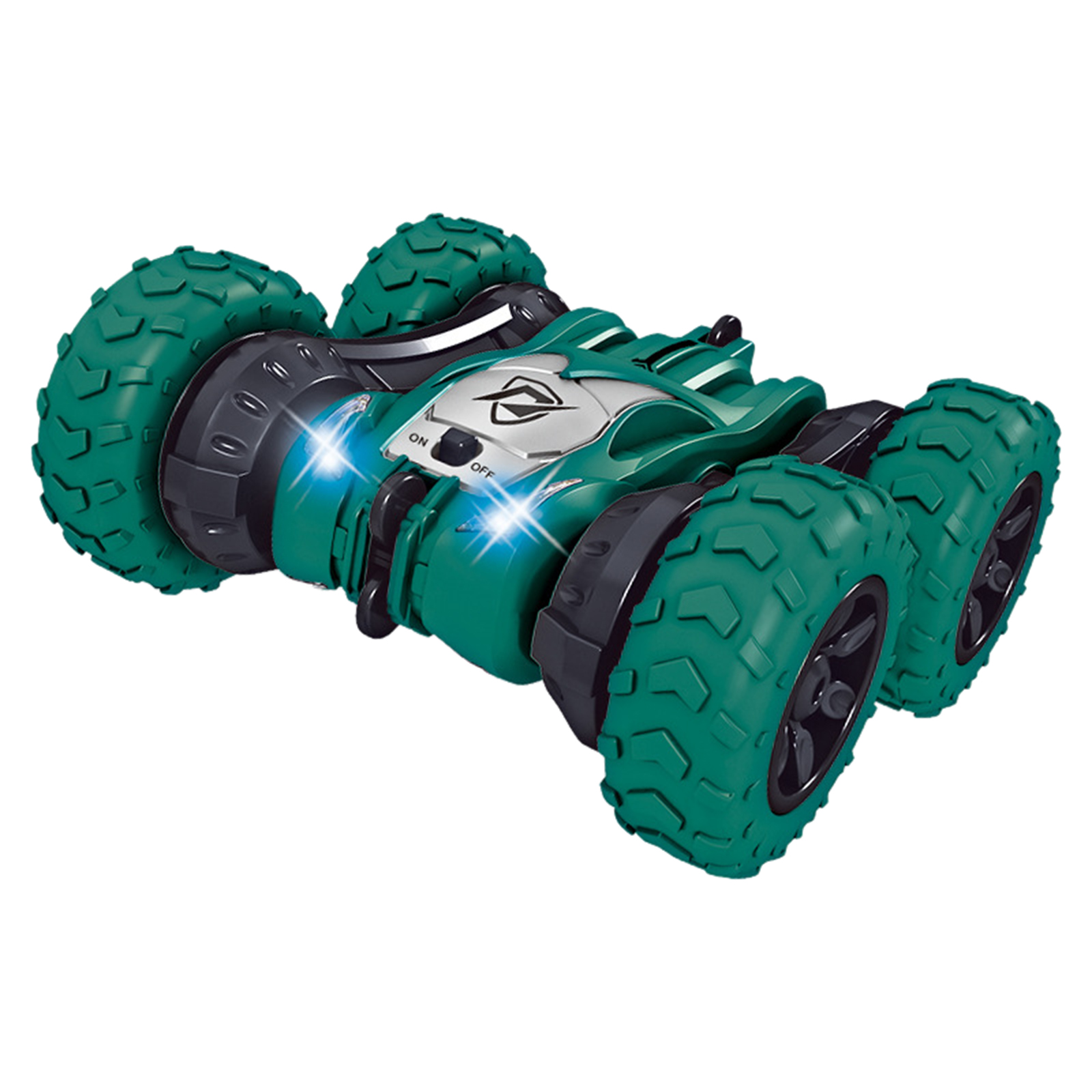 2 In-1 2.4G RC Car Double Sided Rolling Electric Tank Car Rechargeable Remote Control Stunt Vehicle Toys