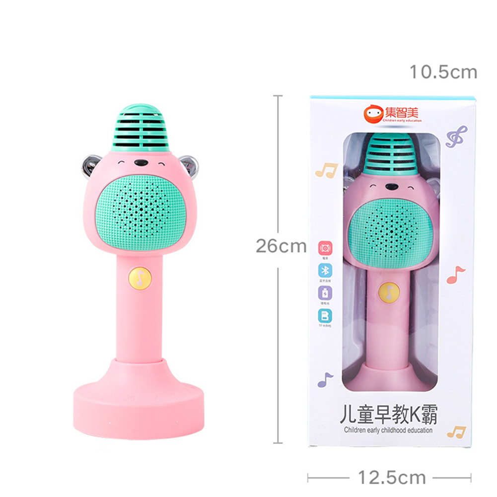 Children Early Education Microphone Little Host Sings Microphone Toy with Story Song