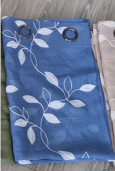 US 2 Panels Sheer Window Curtains Solid Grommet Voile Drapes for Living Room