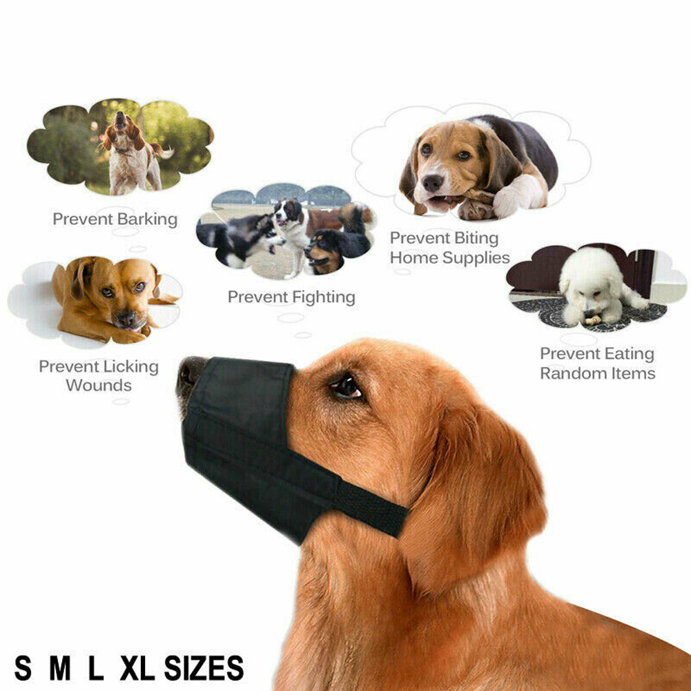 no bark dog muzzle