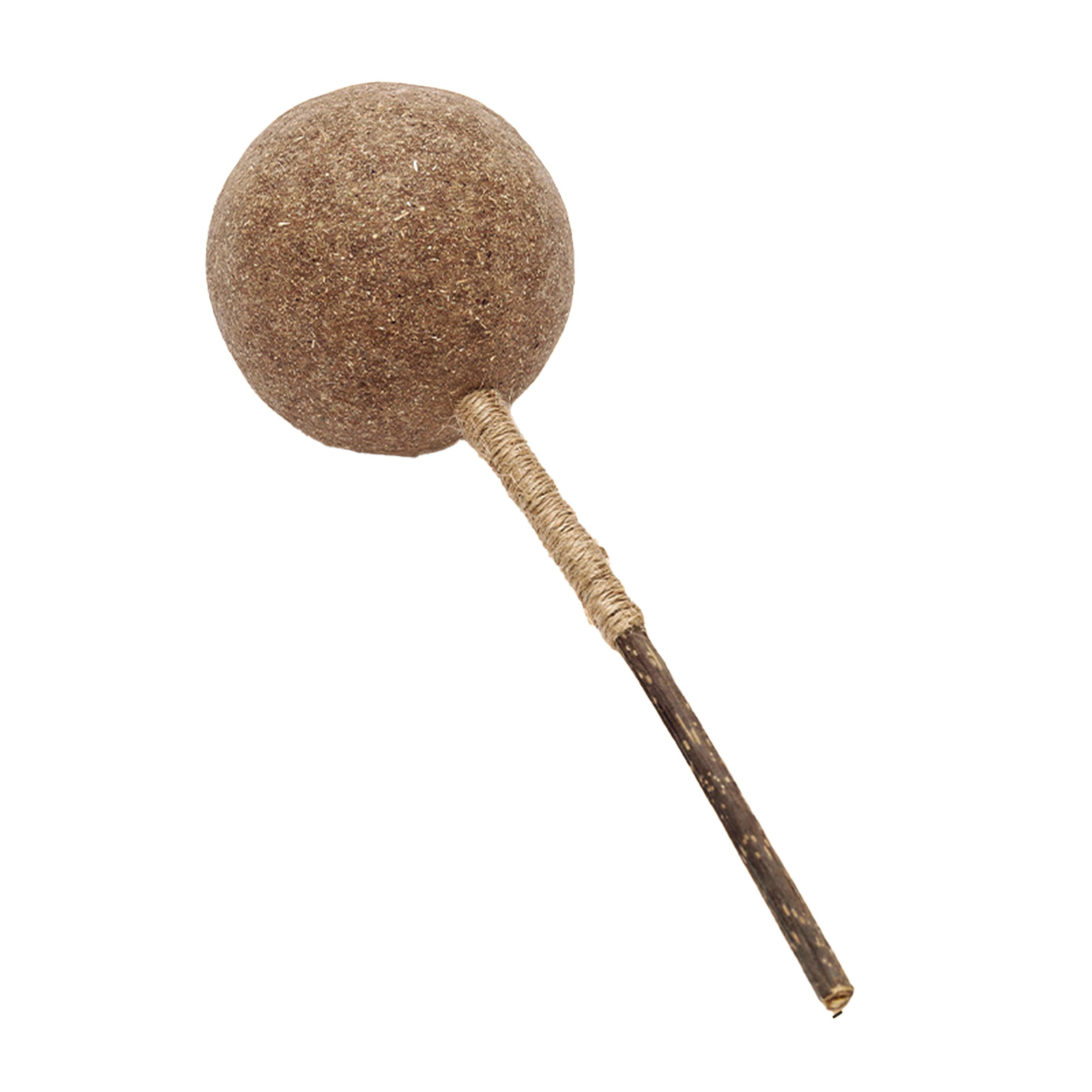 Cat Chew Toy Ball Toy Internal Solid Bite And Lick Resistant Grinding Teeth And Cleaning Teeth Interactive Cat Teething Ball For Indoor Outdoor Gall Fruit Ball Lollipop【10cm】