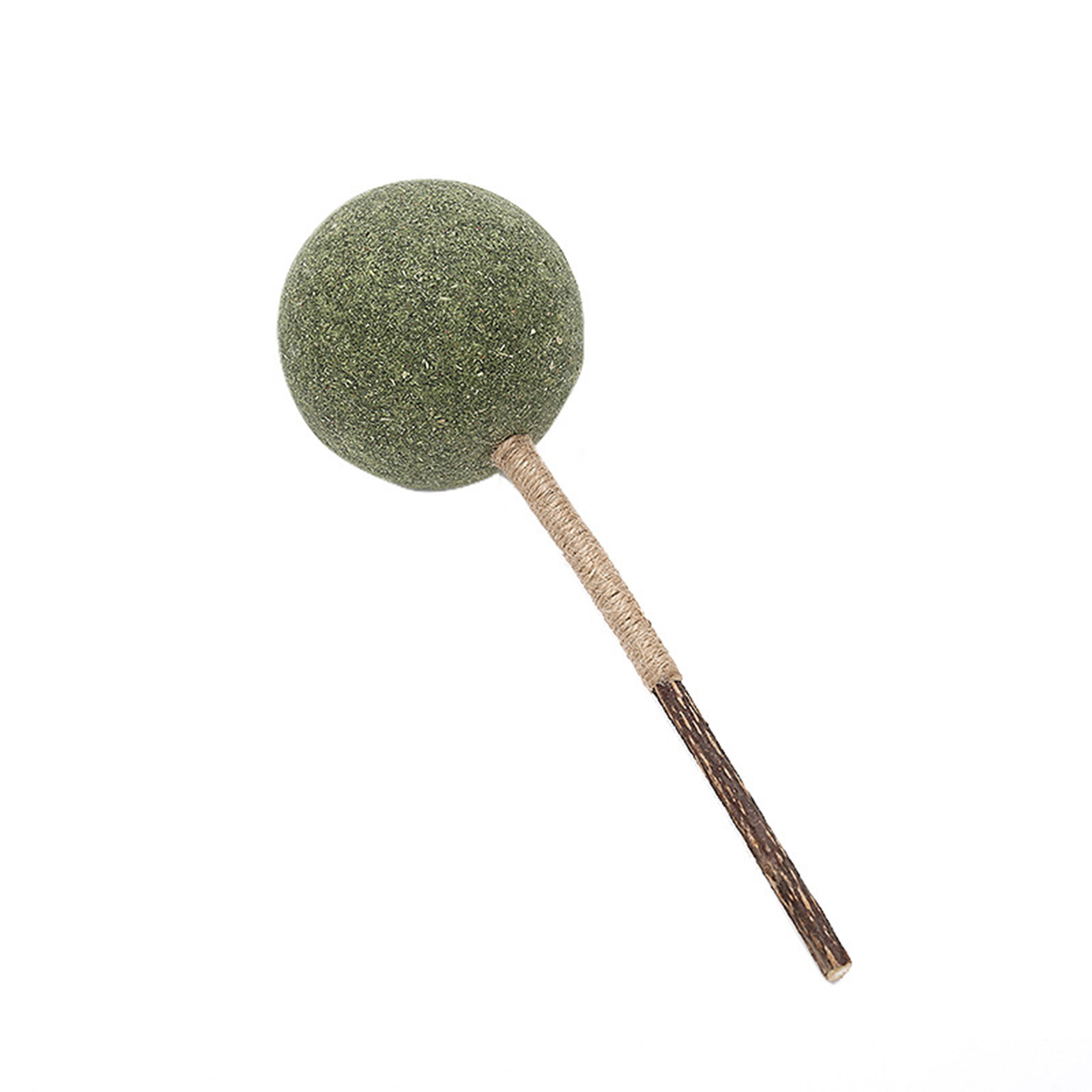 Cat Chew Toy Ball Toy Internal Solid Bite And Lick Resistant Grinding Teeth And Cleaning Teeth Interactive Cat Teething Ball For Indoor Outdoor Catnip Ball Lollipop【10cm】