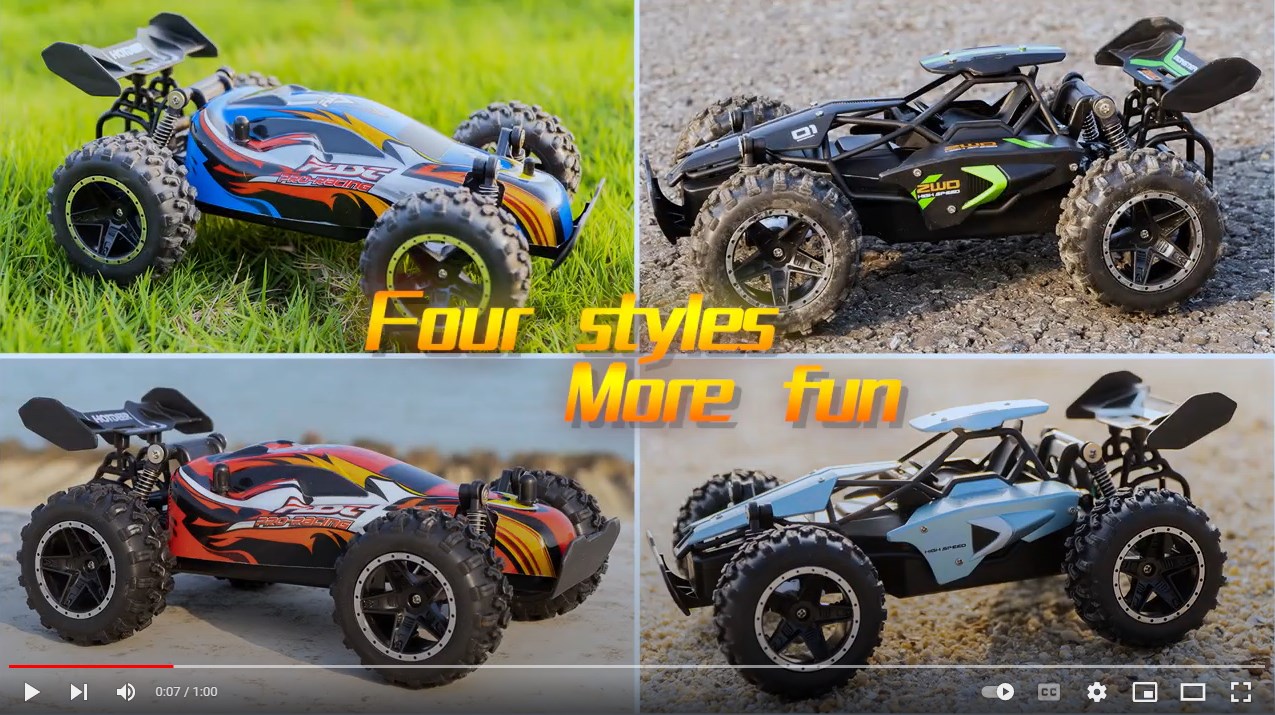 Children Remote Control Racing Car Model 2.4g High-speed Off-road Vehicle 4wd Climbing Car