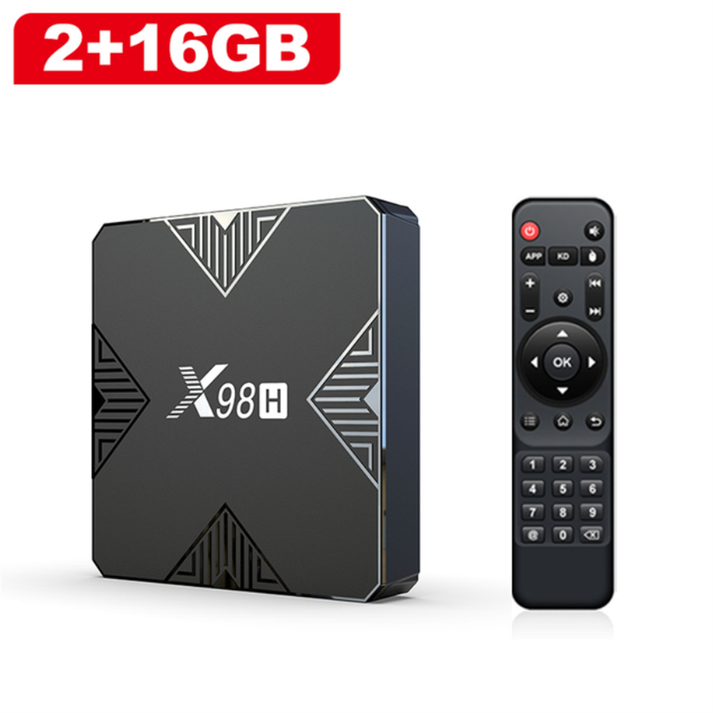 Smart TV Box X98h Android 12 Allwinner H618 Bluetooth 5.0 Wifi 2.4g 5g 4k