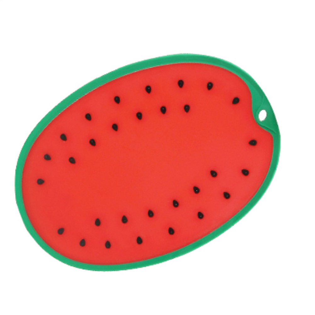 Thicken Watermelon Shape Chopping Board for Home Vegetable Fruit Cutting Meat Cutting Mat