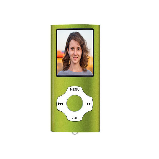 Bluetooth Mp3 Player Portable Mp4 Music Playing Stereo Fm Radio External Student Mp3 Recorder green