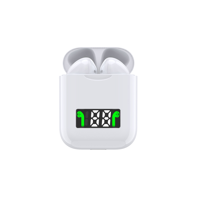i99 Tws Mini Pop-up Wireless Bass Stereo Bluetooth Earphones Tap Control Earbuds with Charging Box PK i12 i80 i200 i5000 i9000 white