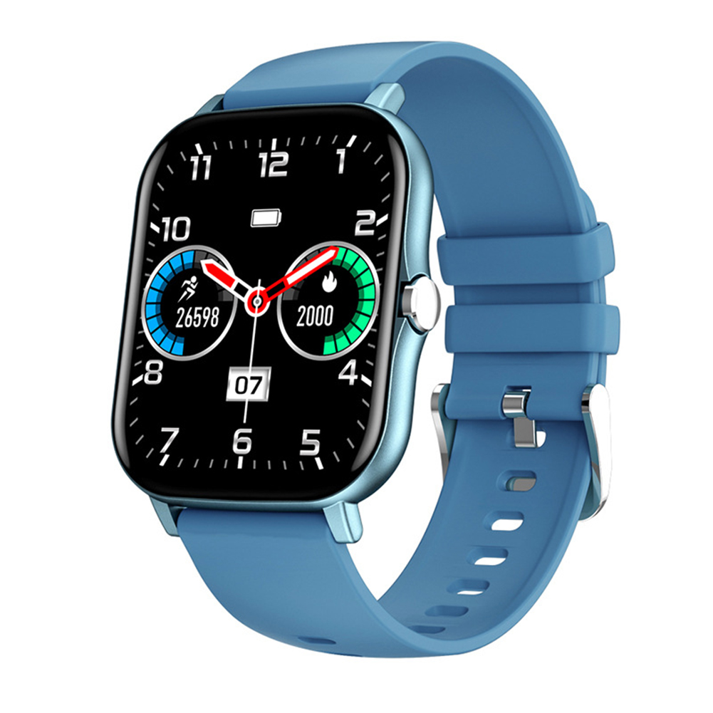 K48 Smart Watch Bluetooth Fitness-tracker Blood Heart Rate Tracker Ip67 Waterproof Smart Watch Blue