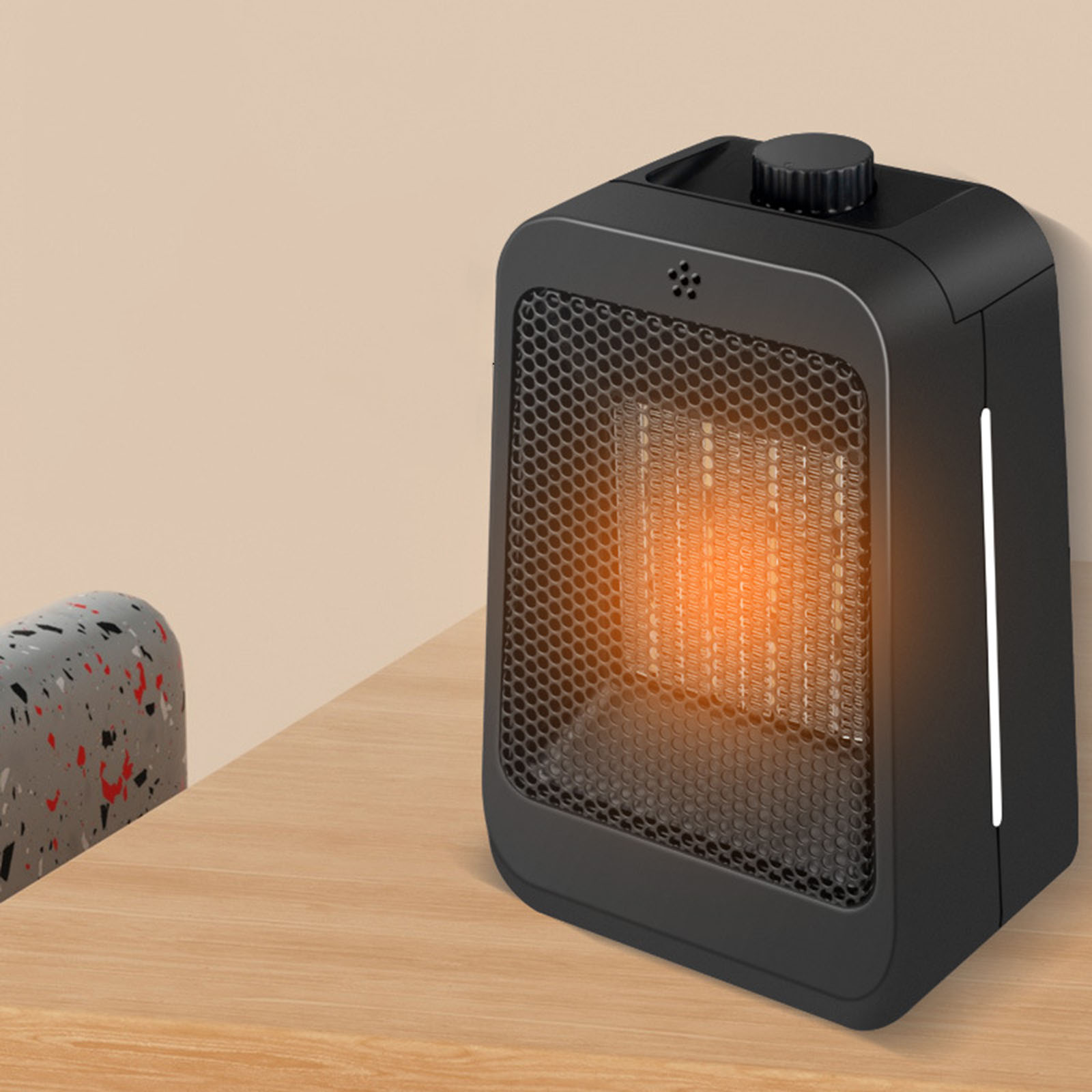 1200w Electric Heater Built In Timer Portable Fast Heating Household Heater