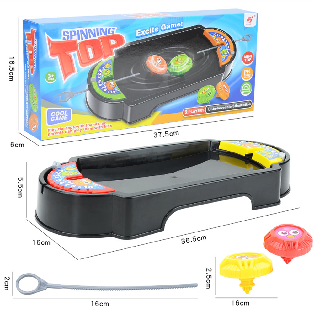 Gyro Station Stadium Arena Two-player Battle Table Interactive Game Toy Creative Gyro Toy For Kids As shown