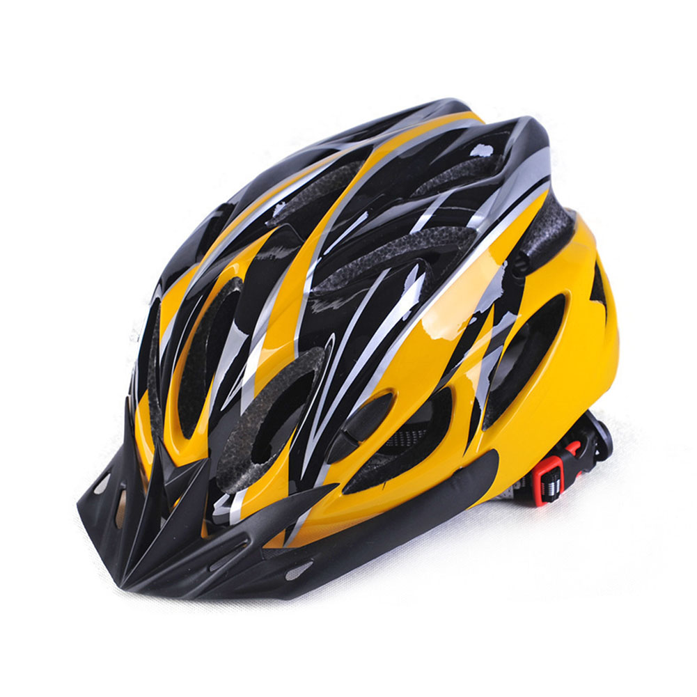 Ultralight Bicycle Helmet Integrated Molding Breathable Cycling Helmet for Man Woman Yellow black_free size