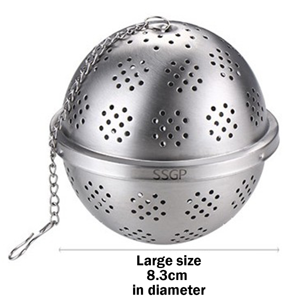 Wholesale Stainless Steel Seasoning Tea Spice Strainer Separation Net