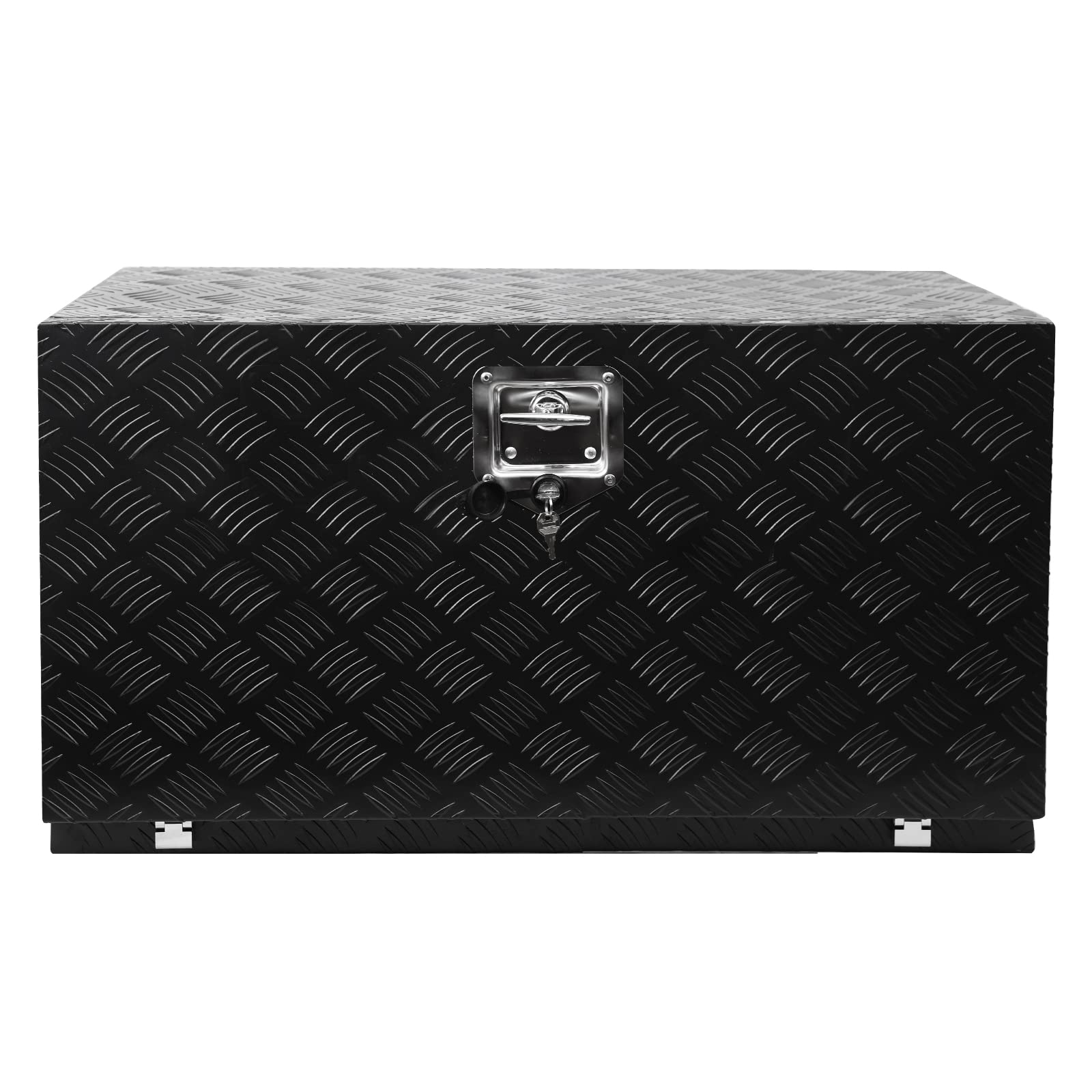 US GARVEE 30 Inch Heavy Duty Aluminum Diamond Plate Tool Box Chest Box Pick Up Truck Trailer Toolbox