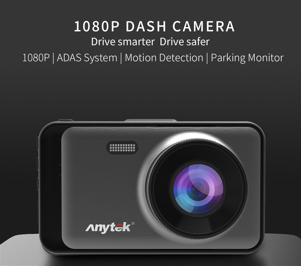 Wholesale Anytek X31 1080p FHD Car DVR Camera Dash Cam License Number