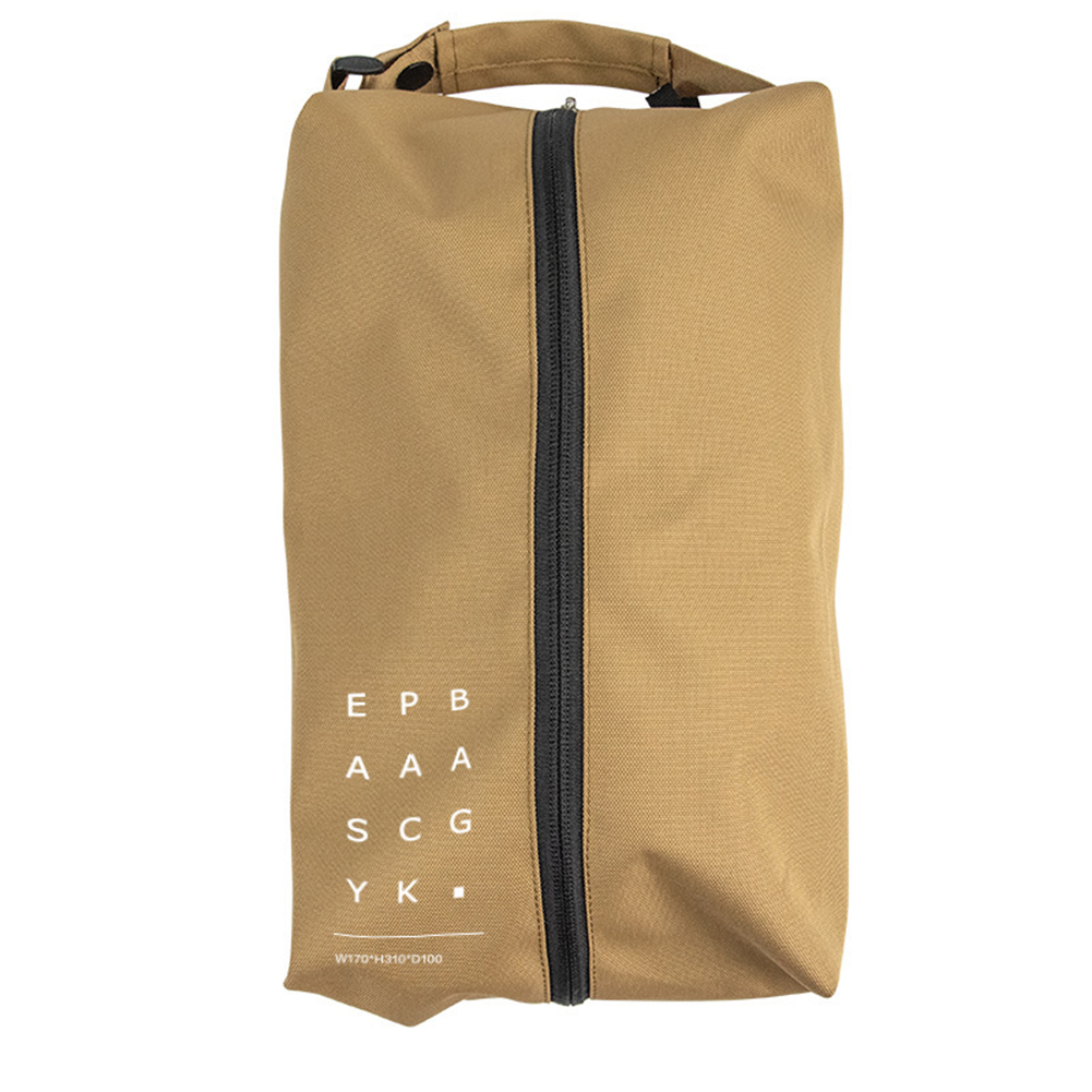 Outdoor Shoe Bags Waterproof Shoe Storage Organizer With Handle Shoe Pouch With Zipper