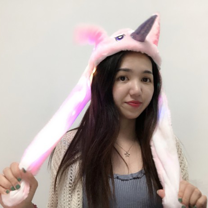 moving ears unicorn hat