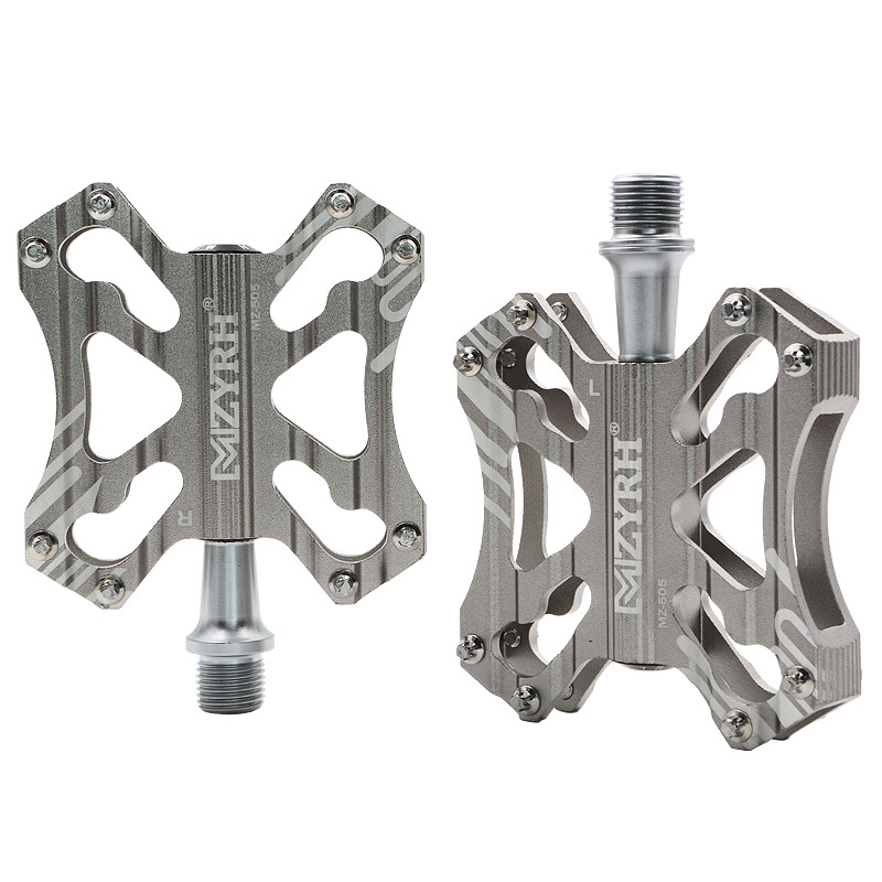 MZYRH Bicycle Aluminium Alloy Pedals Mountain Bike Bearing Super Light Pedals Cycling Parts Titanium_Special size
