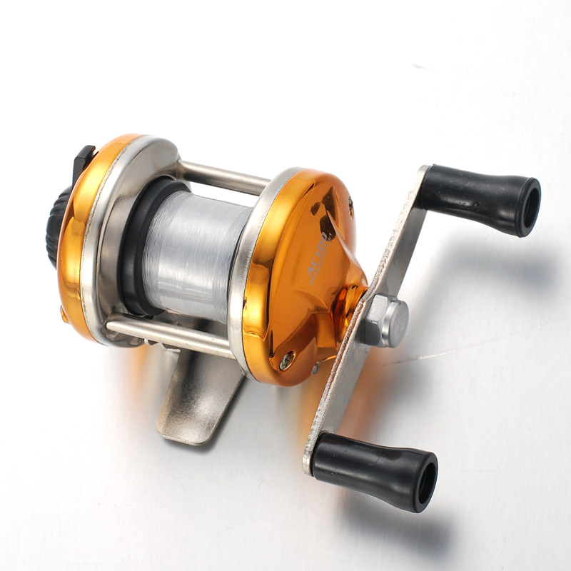 Wholesale Mini Metal Bait Casting Spinning Reel Ice Fishing Reel Fish