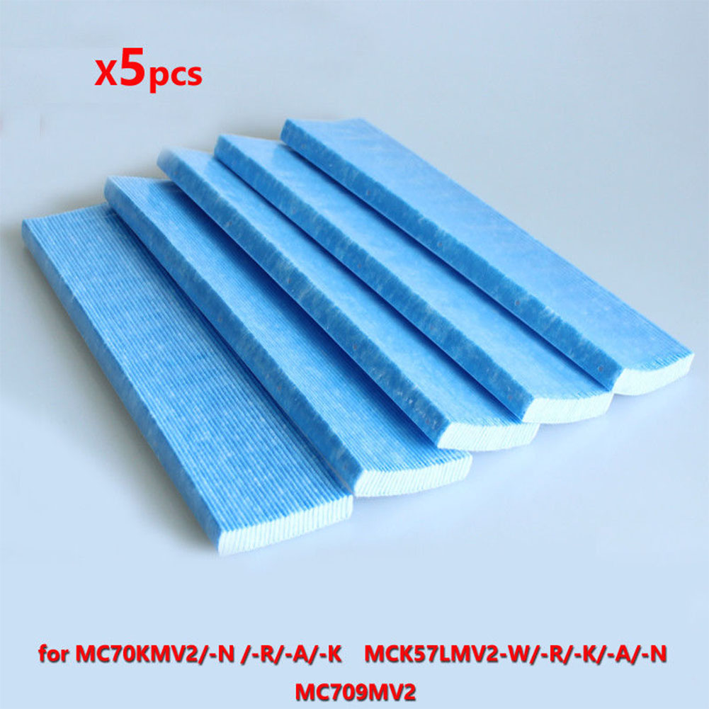 5pcs/set Air Purifier Parts Filter for DaiKin MC70KMV2 MCK57LMV2 Air Filter Element 5 packs