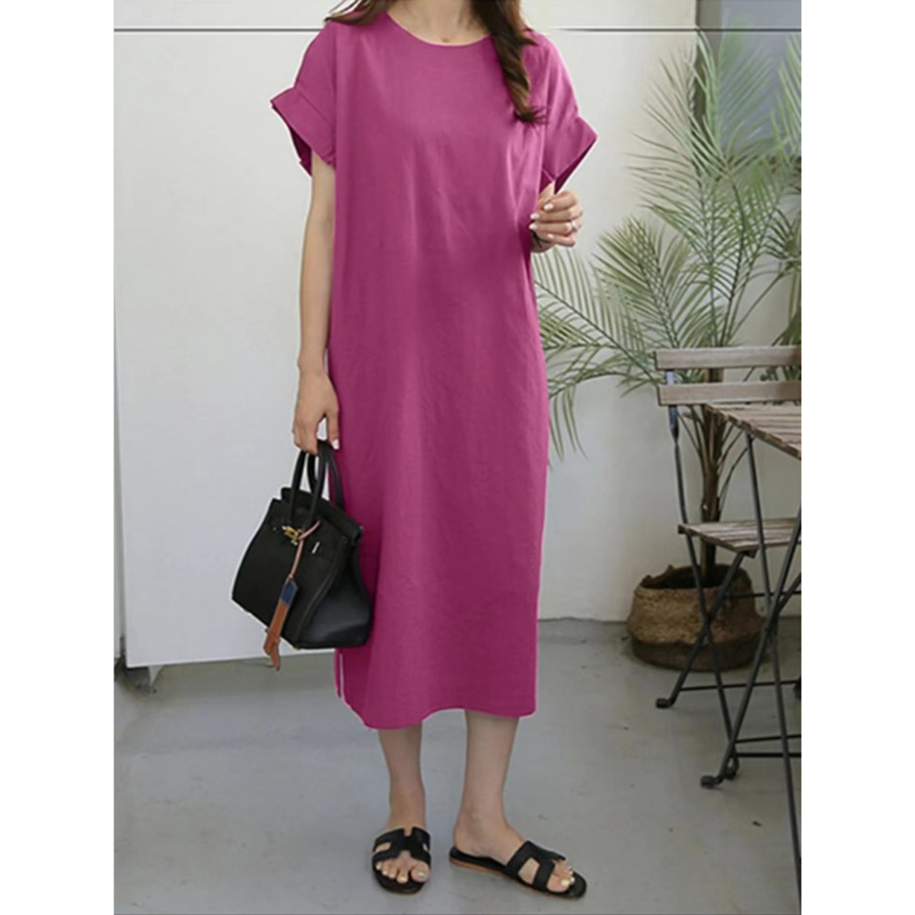 Women's Summer T Shirt Maxi Dress Batwing Sleeve,Womens Shirts