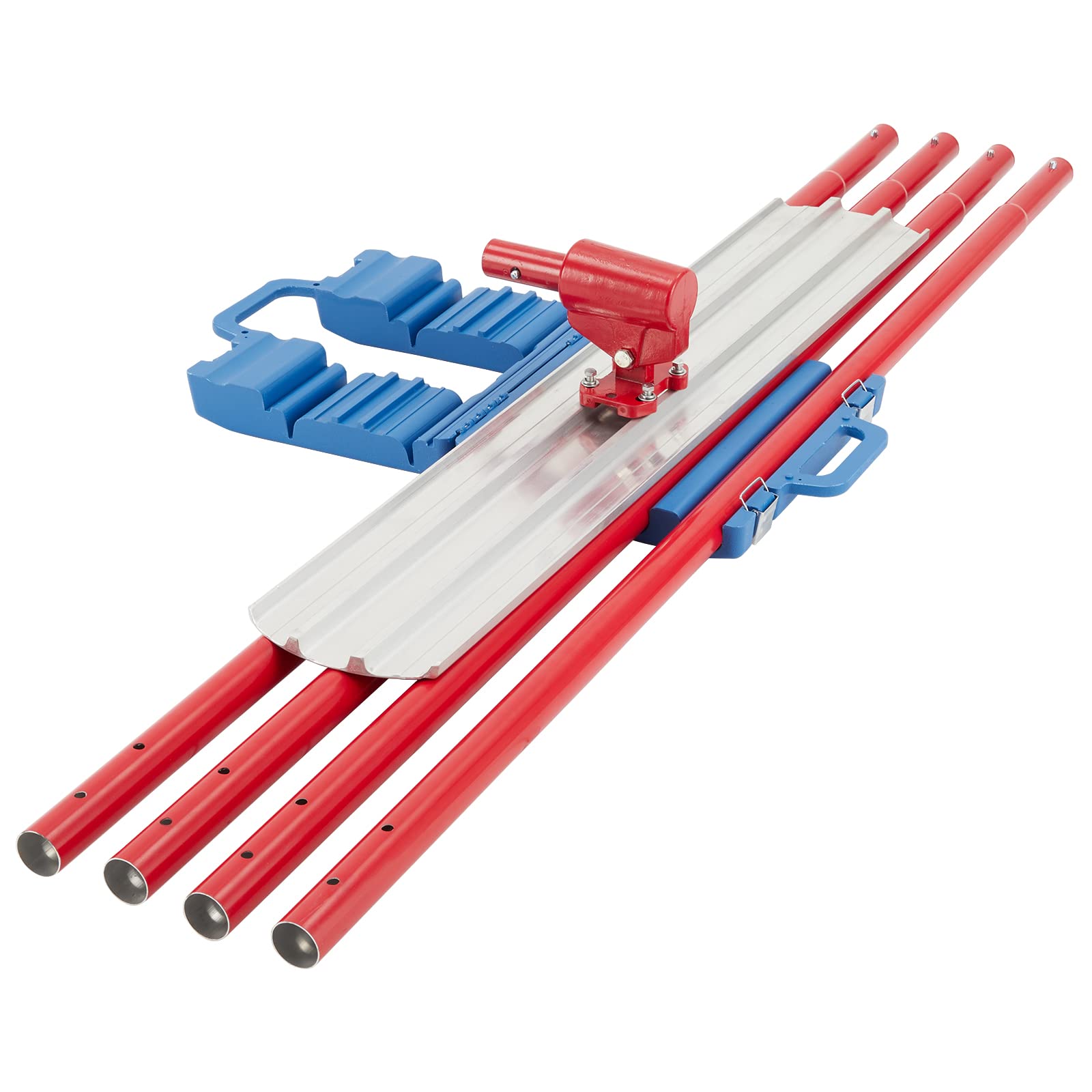 US GARVEE Bull Float Magnesium Concrete Float 48 x 8 inch Round End Concrete Float Tool Cement Tool