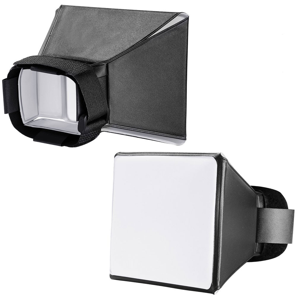 Wholesale Camera Flash Cover Universal External Soft Cover Top Flash Portable Softbox Black From