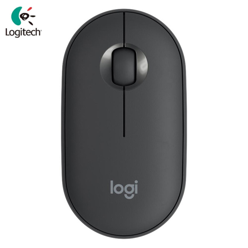 Logitech Pebble M350 Wireless Mouse Bluetooth-compatible 5.2+2.4G Dual Mode Silent Usb Receiver black