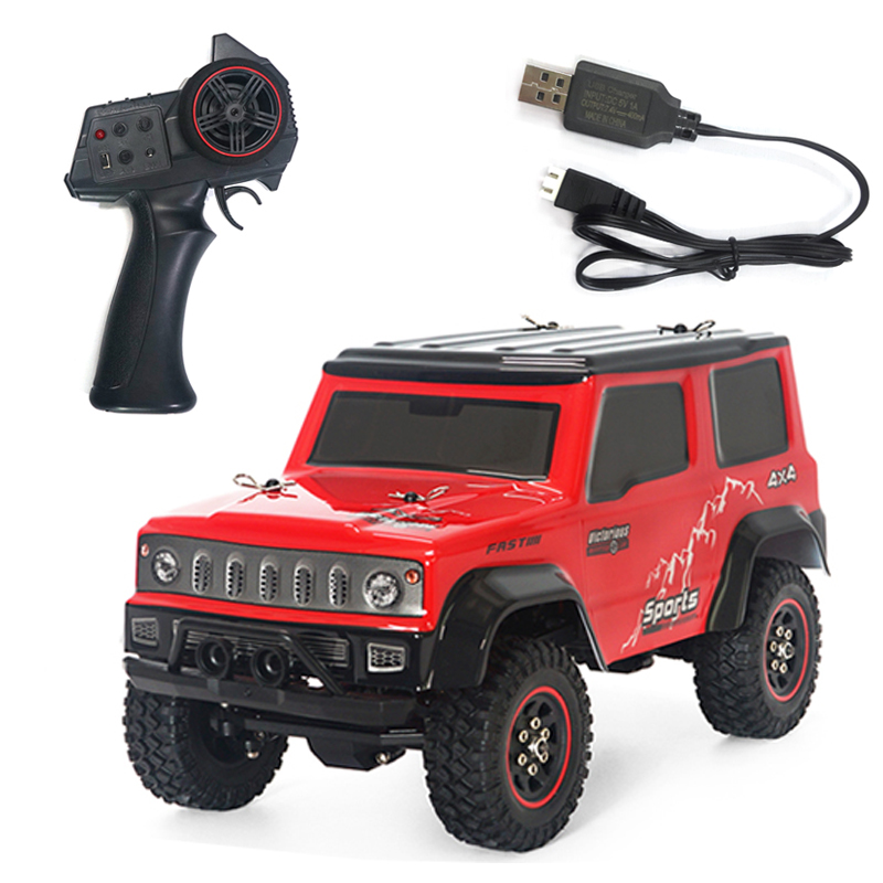 SG-1801 1:18 2.4G Climbing Car Low Voltage Protection Remote Control Model Car Toy 20KM/H red