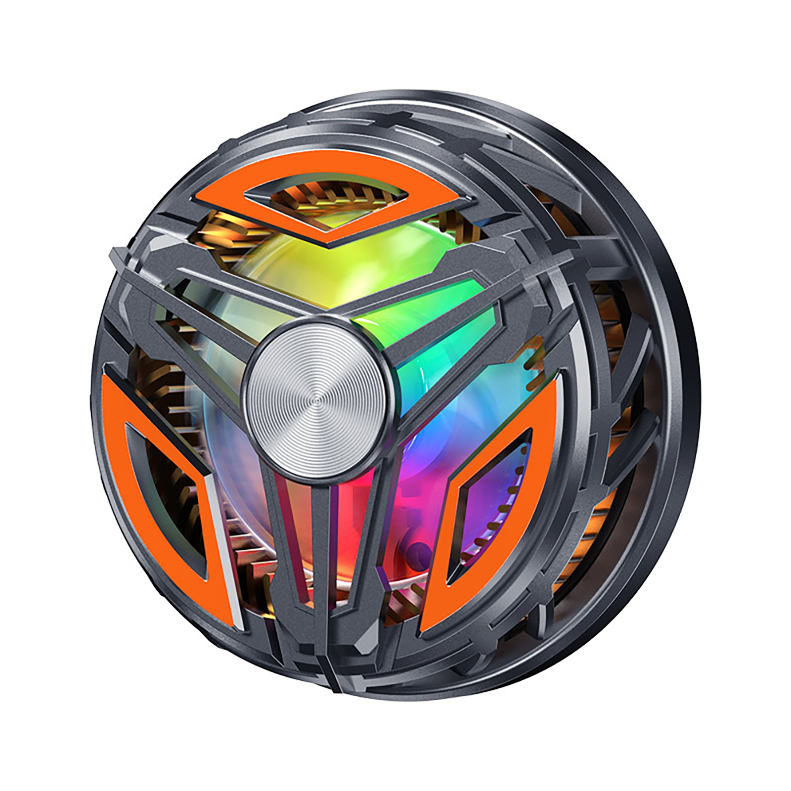 Empowering Solutions GT31 Magnetic Phone Cooler Portable Phone Semiconductor Radiator Fast Cooling Phone Cooler Mobile Gaming Video Streaming Phone Fan For Playing Games Watching Videos black