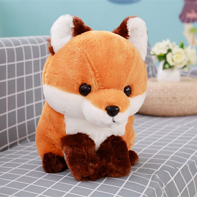 purple fox stuffed animal