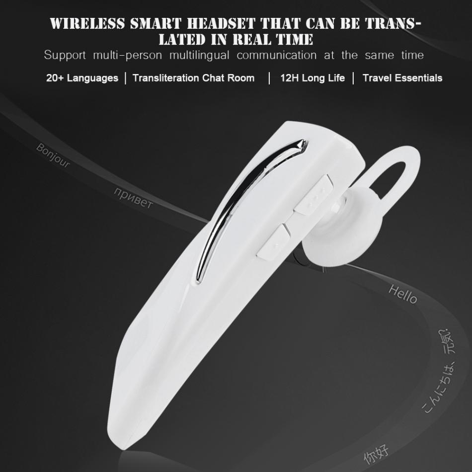Voice Translator 28 Languages Instant Translate Headphone Wireless
