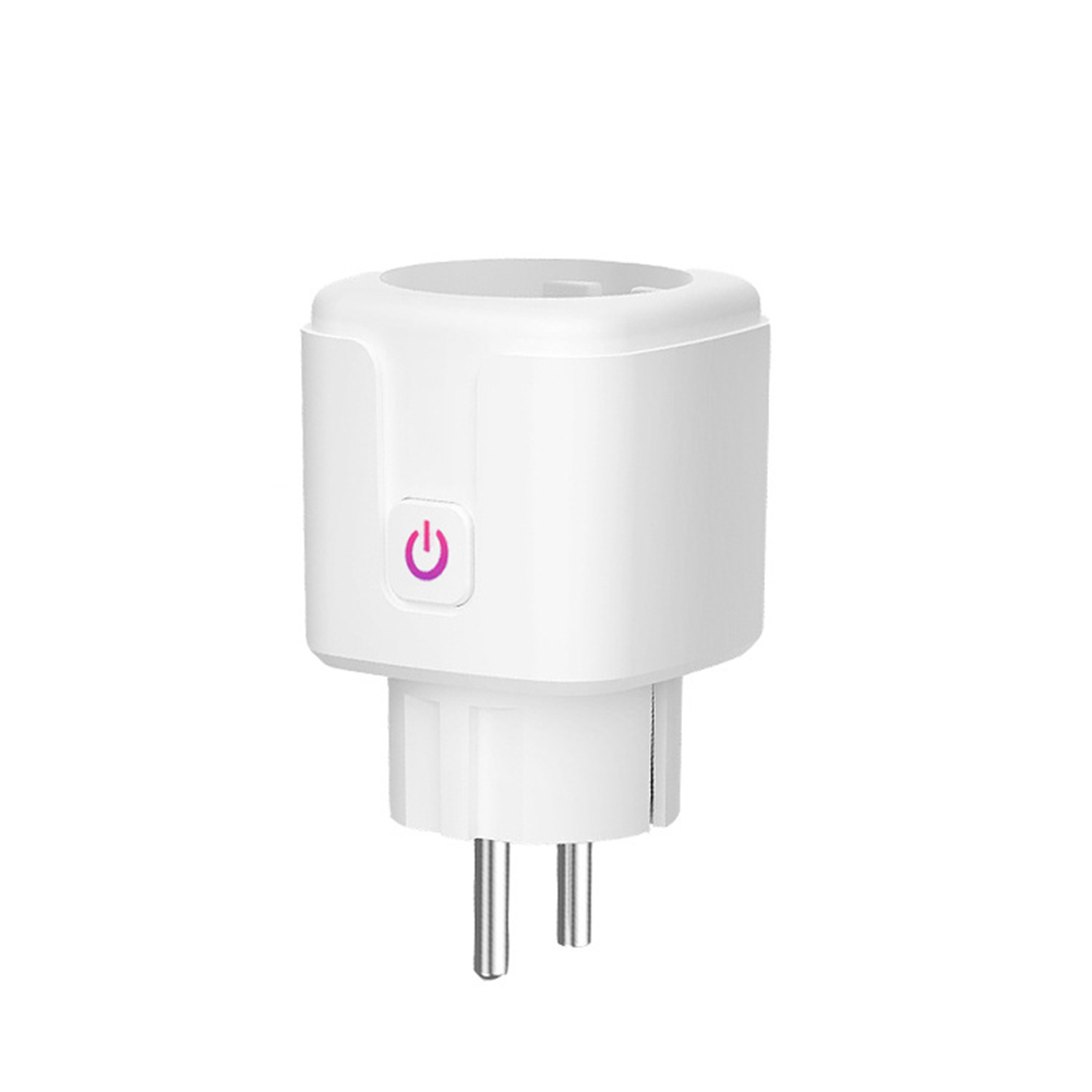 Wifi Smart Socket 16a Ac 100-240v Plug Timing Power Monitor App Voice Control