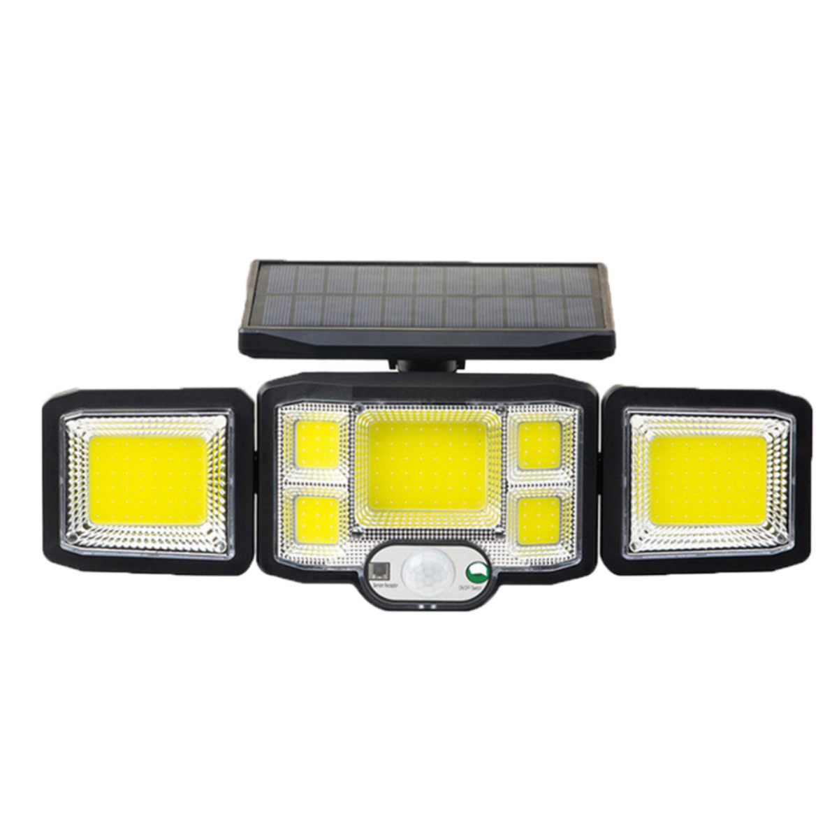 Solar LED Wall Lights, 2500 Lumens, IP65 Waterproof, High Brightness, No Light Decay LED Solar Outdoor Sunlight Lamp For Home, Garden, Porch 192COB integrated