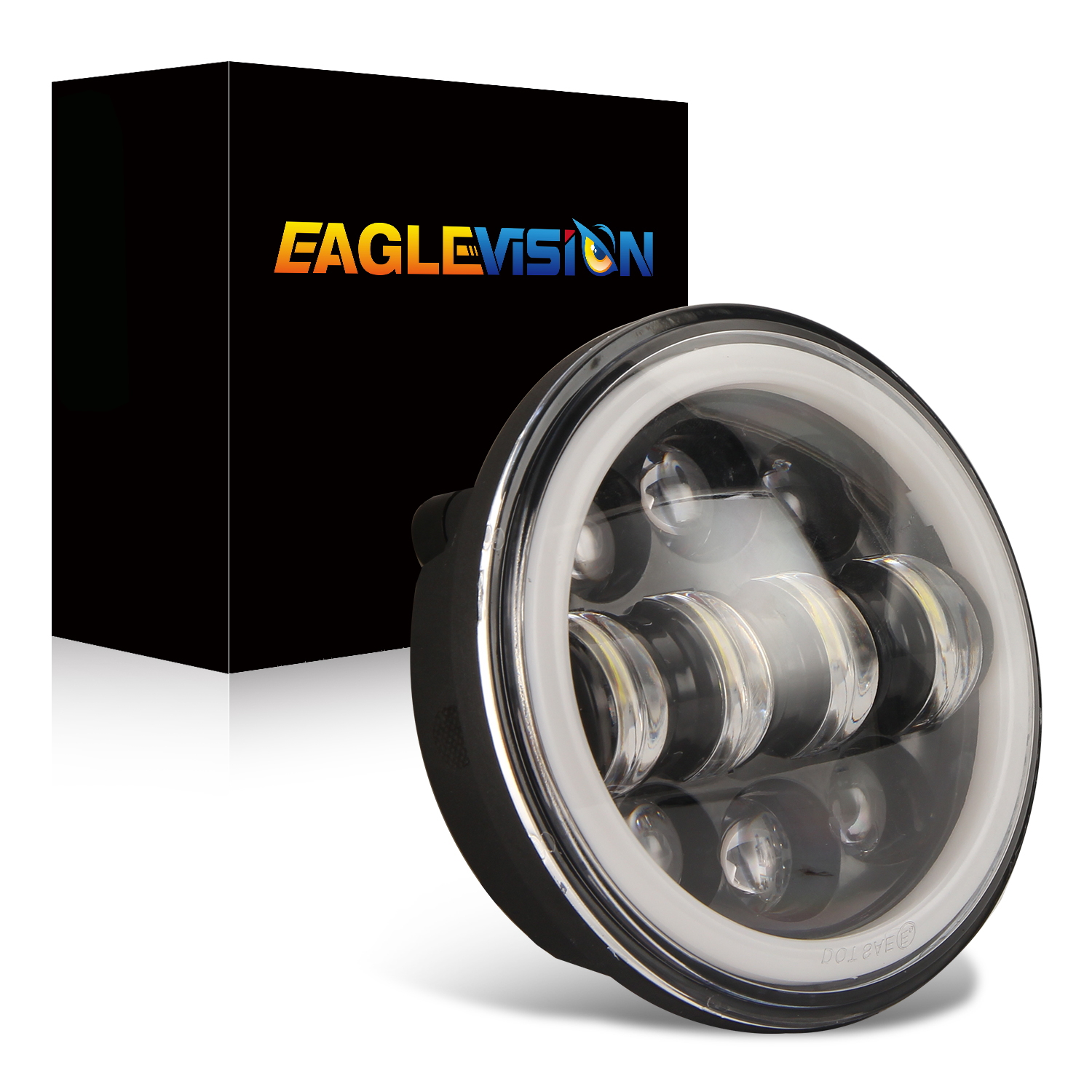 Wholesale Motorcycles headlight 5.75" Round LED Projection Headlight