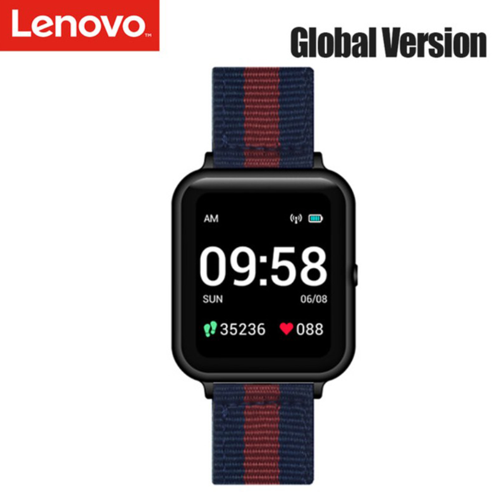 Original LENOVO S2 Smart Watch 1.4-inch Fitness Tracker Calorie Pedometer Sleep Heart Rate Monitor Smartwatch Golden