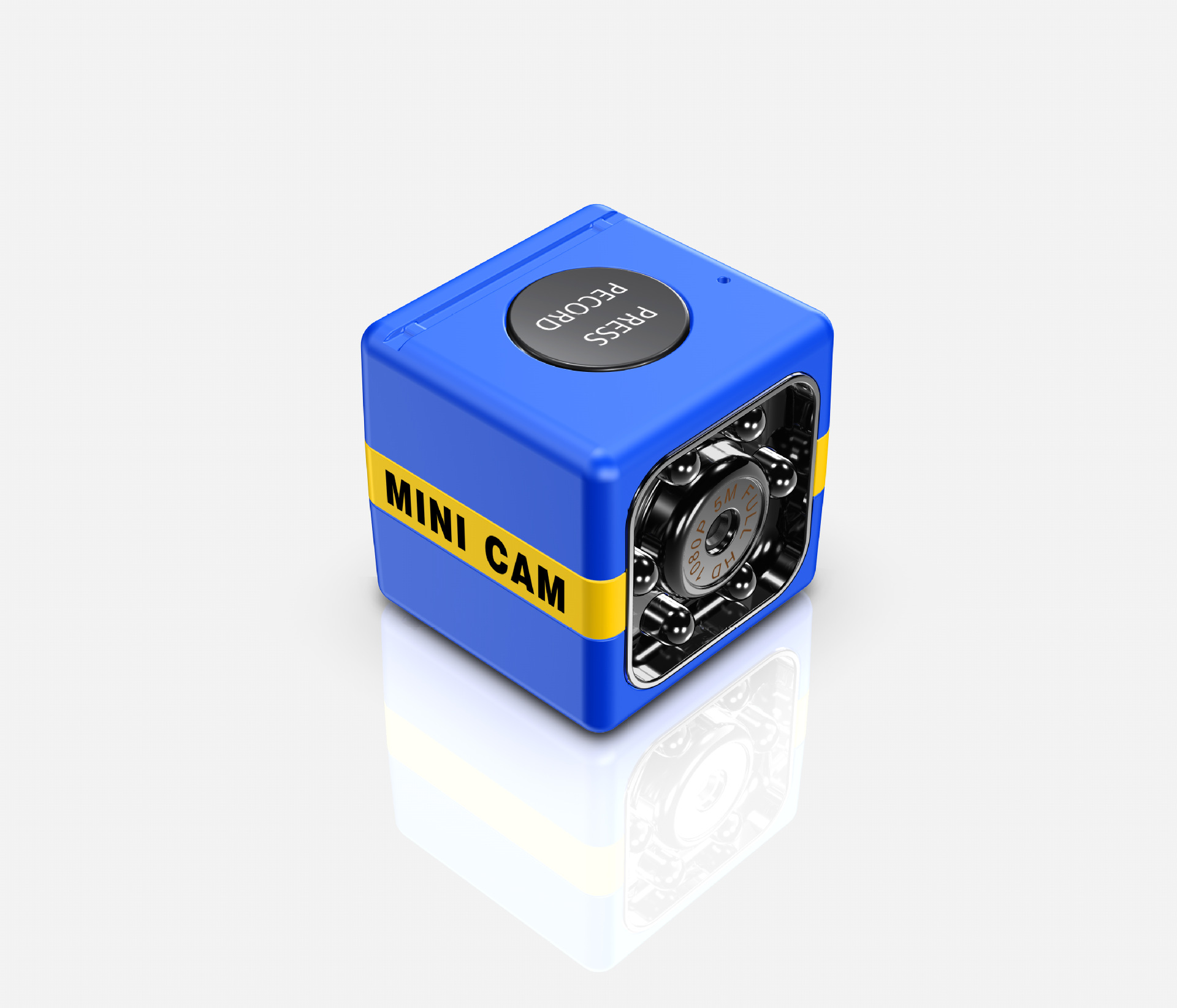 FX01 Mini IP Camera Wireless WiFi HD 1080P Hidden Home Security Night Vision Monitor blue