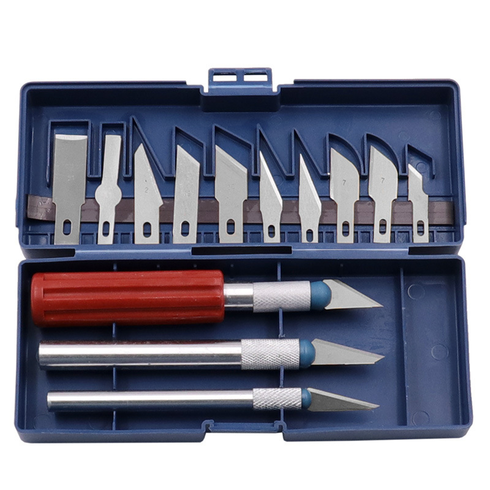 13pcs Carving Knife Kit Engraving Cutter Non-slip Hand Tools