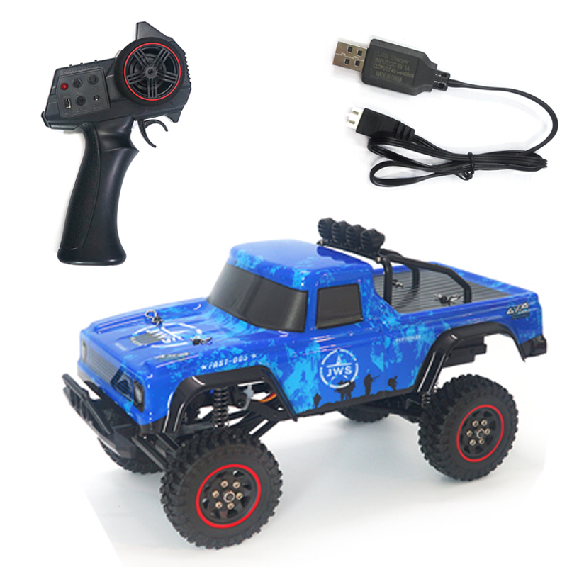 SG-1802 1:18 2.4G Rc Model Climbing Car Toy with Remote Control 20KM/H blue