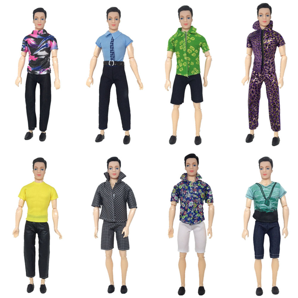 US 5pcs/set Children Clothes Toy Fashion Casual Suit Wear for 32CM Male KEN Doll