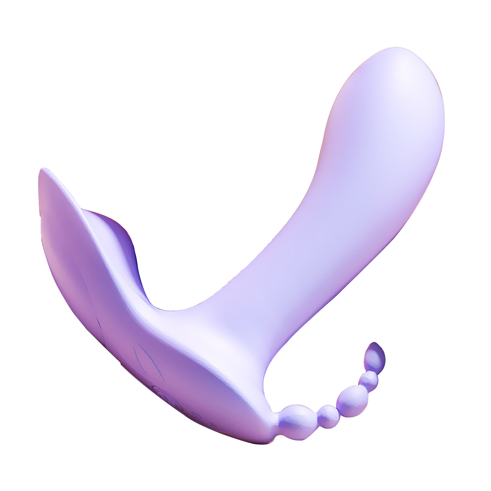 Vibrator G Spot Vibrator Clitoral Massager Nipple Vibrator Pleasure Stimulator Silicone +ABS Small Program Connection Remote Control Sex Toy For Adult Couples Women Purple