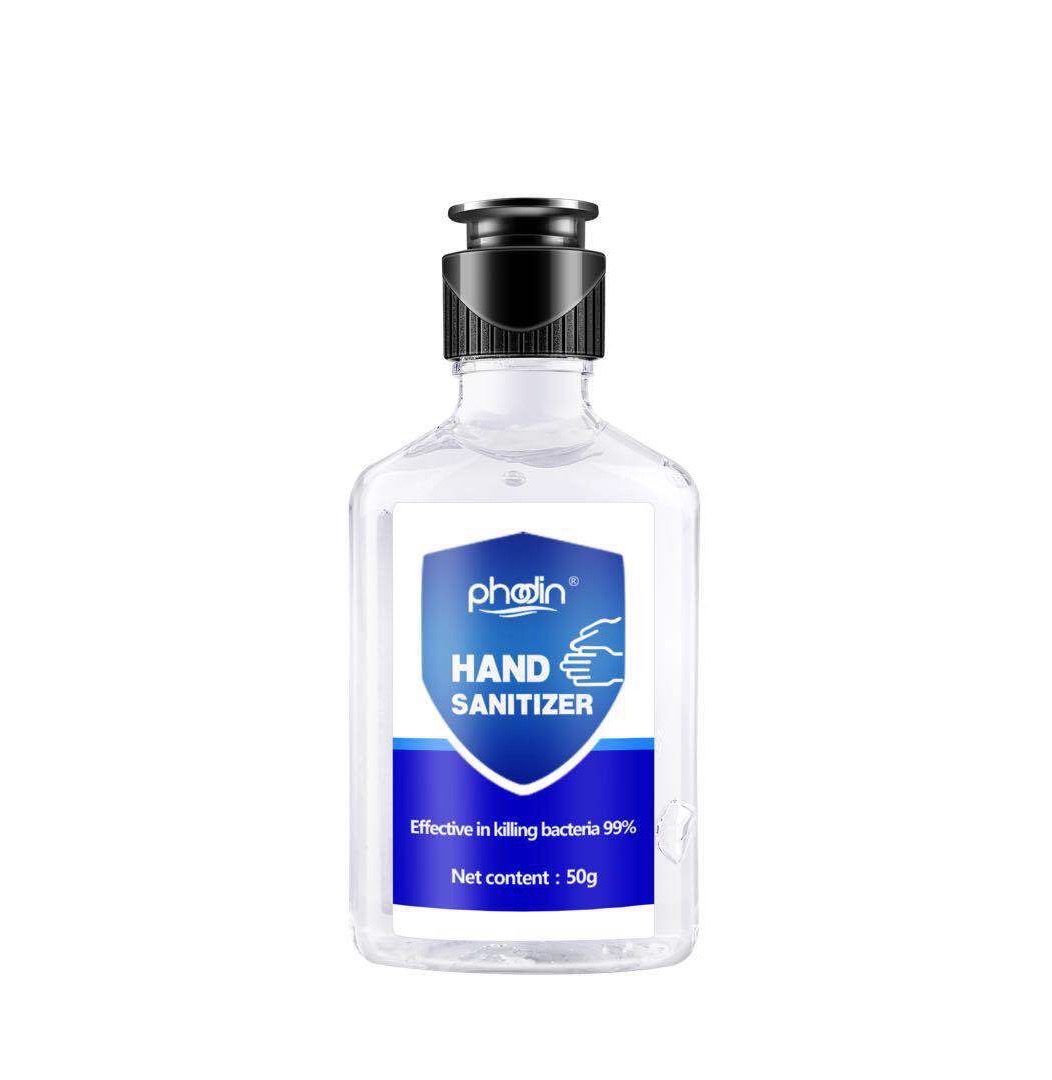 50g Portable Antibacterial Hand Sanitizer Disinfectant Gel Hand Cleaner
