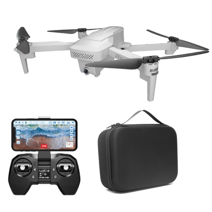 VISUO XS818 ZEN Mini GPS 5G WIFI FPV With 4K HD Electronic Anti-shake Camera Optical Flow Positioning RC Drone Quadcopter RTF white_Storage bag